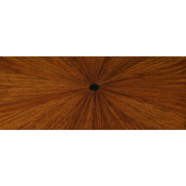 Louis XVI Style Side Table in Mahogany Veneer For Sale - Image 4 of 11