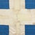 Mid 20th Century Oversize Vintage Wool Sewn Flag of Quebec, French Canada For Sale - Image 5 of 6