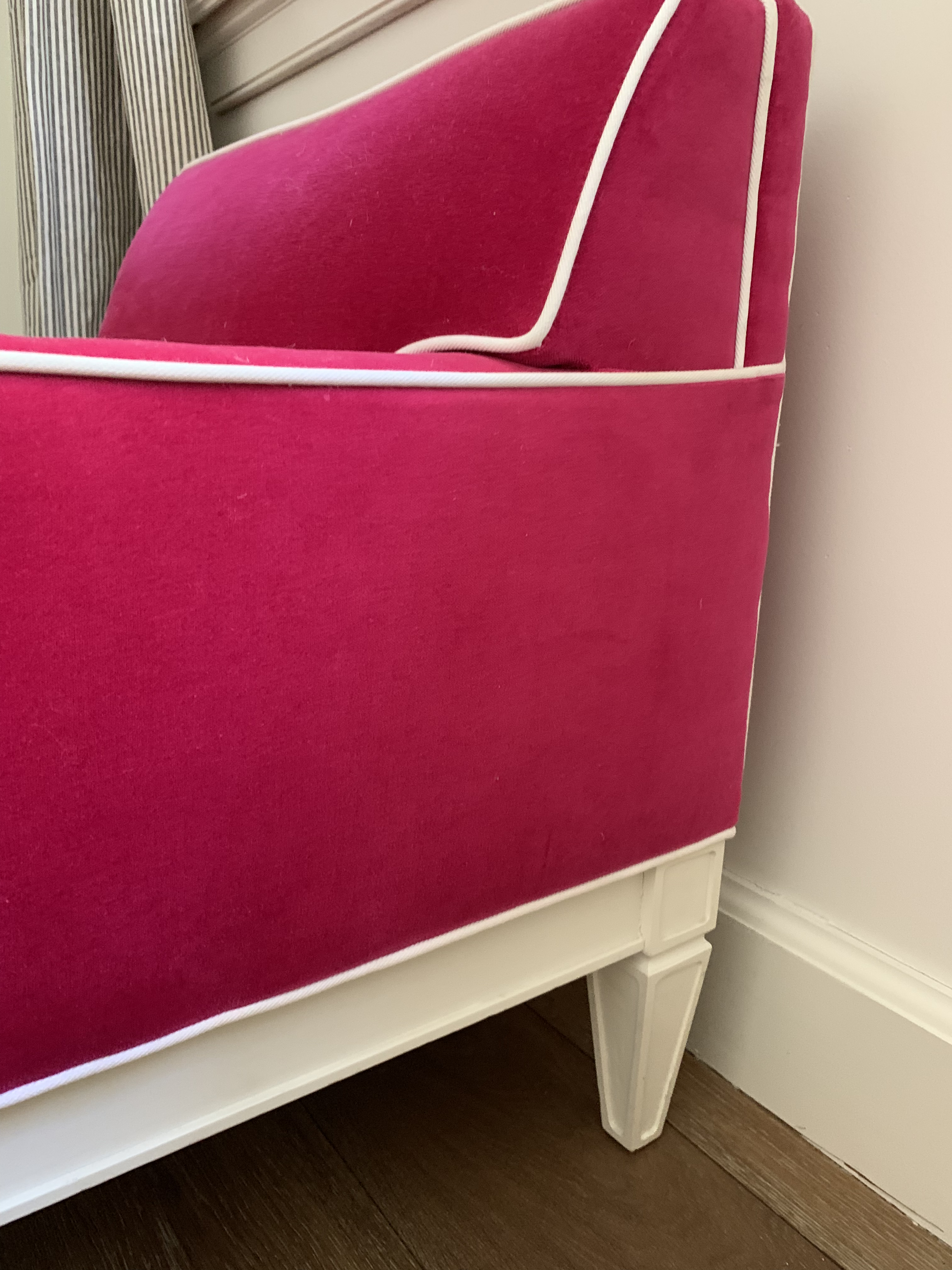 pink childrens chair