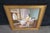 Late 20th Century Dreaminess After Dorofield Hardy Orientalist Ottoman Style Oil Painting Framed For Sale - Image 10 of 13
