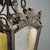 Italian Pendant Light in Iron White and Yellow Glass For Sale - Image 4 of 10