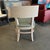 Brown Cole Modern Rift Oak Dining Chair With Upholstered Seat For Sale - Image 8 of 9