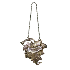 Vintage Portuguese Brandy Label