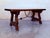 Early 20th Century Spanish rectangular coffee table with lyre Legs For Sale In Miami - Image 6 of 18
