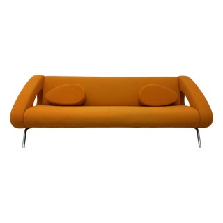 Michiel Van Der Kley Orange Isobel Sofa for Artifort, 2000s For Sale