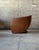 Bart Van Bekhoven 'Cocoon' Leather Lounge Chair For Sale - Image 4 of 10