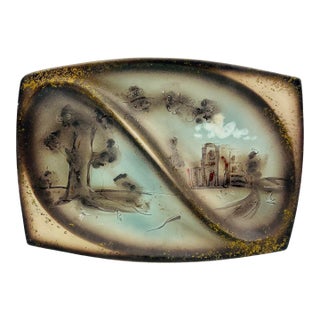 Mid-Century Landscape-Themed Studio Pottery For Sale