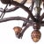 Vintage Pagoda Form Chandelier With Monkey For Sale - Image 9 of 11