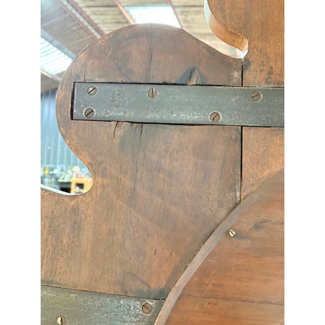 Art Nouveau Monumental Coat Rack with Mirror, France, 1900s For Sale - Image 12 of 18