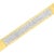 Haus of Brilliance 14K Yellow Gold 3 5/8 cttw Invisible Set Princess-Cut Diamond ID Tennis Bracelet - Size 7" For Sale - Image 4 of 7