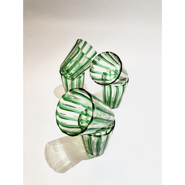 Italian Murano Glasses by Angelo Ballarin, 2004, Set of 6 For Sale - Image 11 of 18