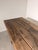 Rustic Rustic Wood Trestle Dining Table For Sale - Image 3 of 7