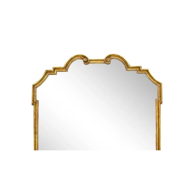 Early 19c Style Regency Gold Giltwood Mirror by Randy Esada Designs. This mirror was published in Luxe Magazine in 2022.