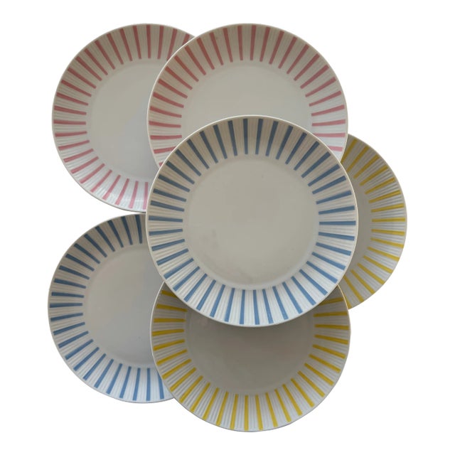 Selfmann Weiden "Monika" Cake Plates- Set of 6 For Sale
