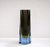 Geometric Faceted Uranium Sommerso Murano Glass Vase, Italy 1960s For Sale - Image 13 of 18