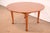 Brown L. & J. G. Stickley American Colonial Solid Cherry Wood Extension Dining Table | Newly Refinished For Sale - Image 8 of 15