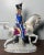 Up for sale is a 1918-1920 German Sitzendorf Porcelain Light Dragoons 1812 Military Officer on Horseback Figurine! It...