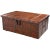 Anglo-Indian 19th Century Teak and Iron-Bound Trunk For Sale - Image 13 of 13