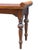 Wood Arts and Crafts Hall Bench or Window Seat of Oak With Turned Legs From England For Sale - Image 7 of 8