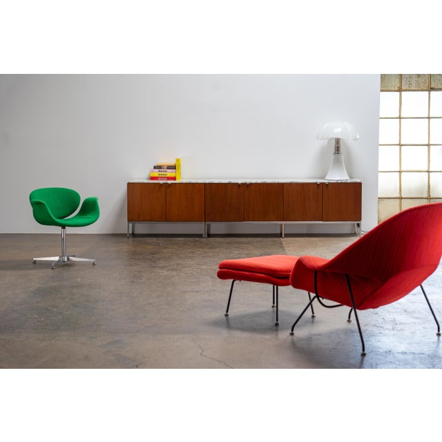 Vintage Sideboards in Indian Rosewood and Carrara Marble by Florence Knoll Bassett for Knoll International, 1960s, Set of 2 For Sale - Image 16 of 18