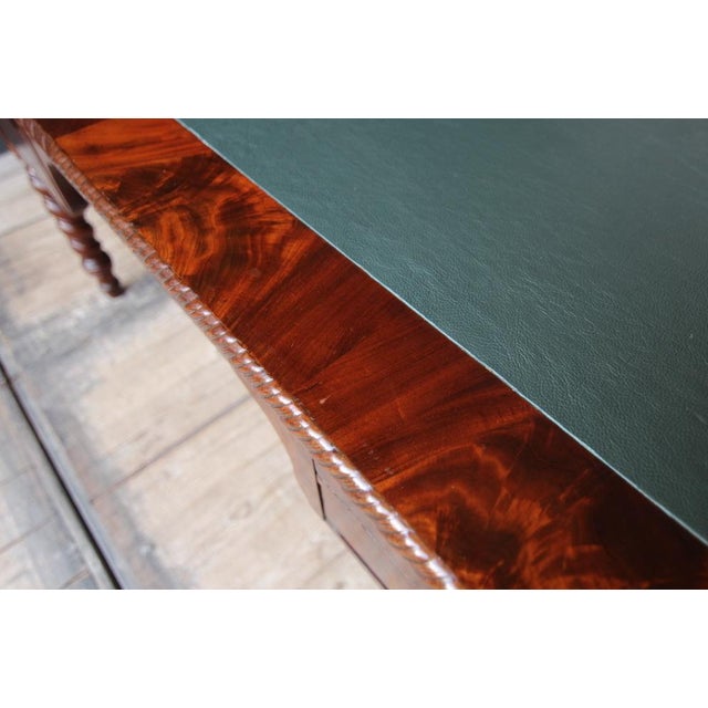 19th Century Mahogany Desk, 1859 For Sale - Image 14 of 18
