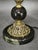 1920s Art Nouveau French Brass, Marble and Opaline Glass Table Lamp, 1920s For Sale - Image 5 of 12