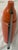 Metal Midcentury Hamilton Industries Orange Articulated Small Desk Lamp For Sale - Image 7 of 12
