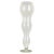 White Tall Mezza Filigrana Footed White Murano Vase, 1960s For Sale - Image 8 of 8