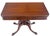 Chippendale Ball & Claw Chippendale Style Mahogany Expandable Flip Top Game Console Table For Sale - Image 3 of 12