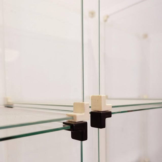 Vintage Modular Glass Cube Shelving Unit, 1980s, Set of 9 For Sale - Image 9 of 15