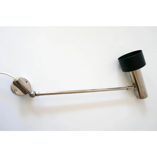 German Aluminum and Metal Sconce from Beisl, 1960s For Sale - Image 6 of 15