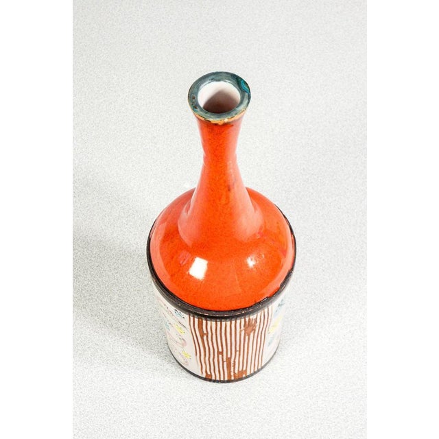 Orange Bottle by Gilbert Portanier, 1970s For Sale - Image 8 of 10