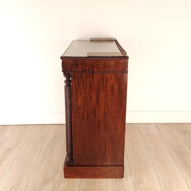 English Regency Period Mahogany Cabinet For Sale - Image 9 of 9