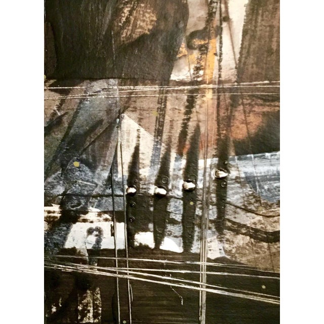 Original watercolor and acrylic on Caslon paper, Abstract Expressionism