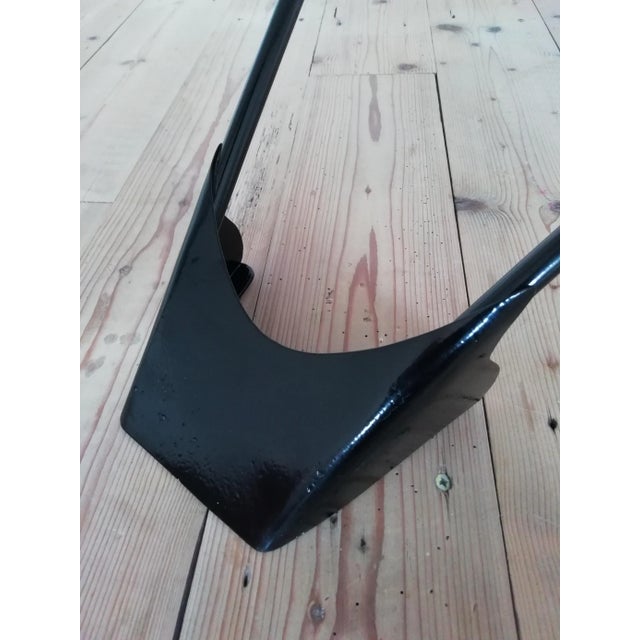 Solid Metal Chair, 1980s For Sale - Image 13 of 14