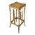 Wicker Bamboo Pedestal Column Stand For Sale
