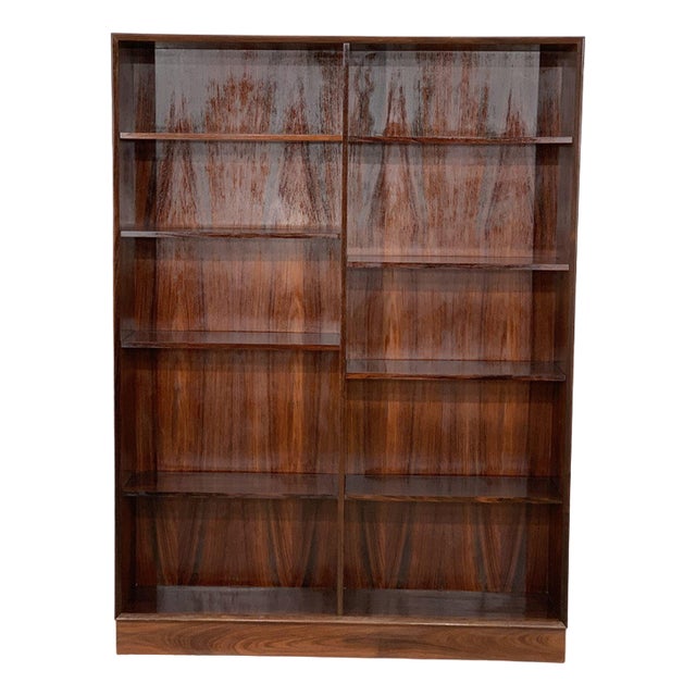 Mid-Century Rosewood Bookcase Shelf For Sale