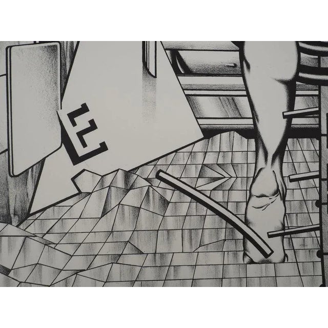 Francisco Melo, Not Futuristic, Lithograph For Sale - Image 6 of 8