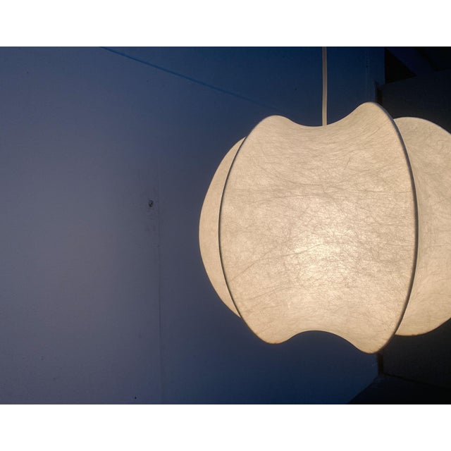 Mid-Century German Cocoon Pendant Lamp from Goldkant Leuchten, 1960s For Sale - Image 11 of 18