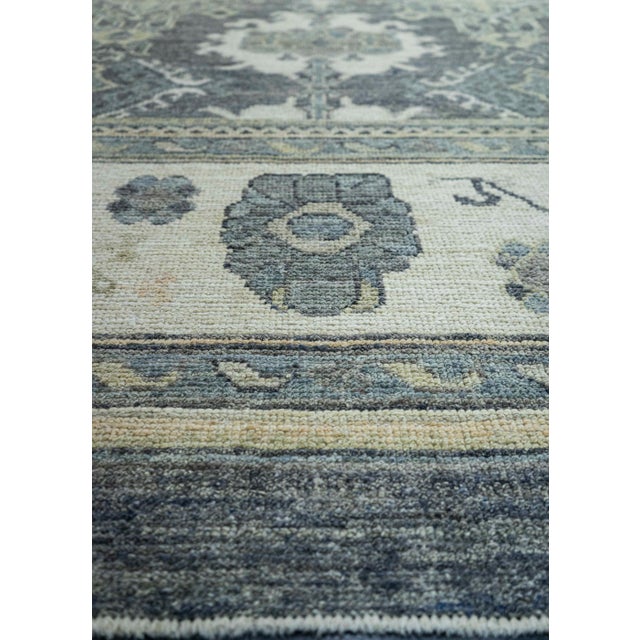 Turkish Turkish Oushak Rug 9'3" x 13'1" #20363 For Sale - Image 3 of 8
