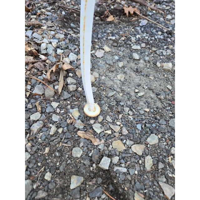 Vintage Salterini Style Wrought Iron Dining Chairs - Set of 4, Attributed For Sale - Image 10 of 12