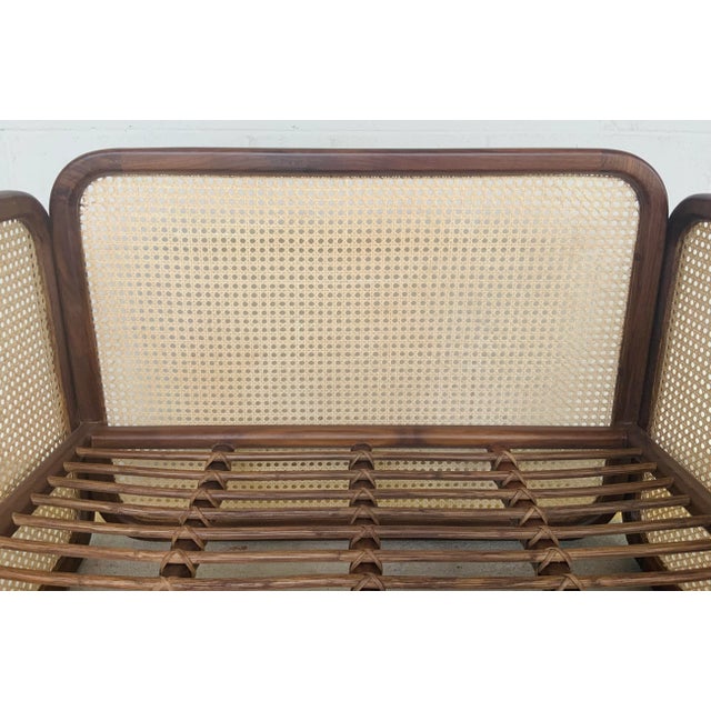 Baker Furniture Company Jamie Durie for Baker / McGuire the Folde Rattan Chair For Sale - Image 4 of 7