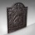 Antique Fireplace Hearth Set, English, Cast Iron, Fire Back, Grate, Victorian For Sale - Image 4 of 12