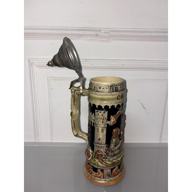 Vintage Beer Mug, 1950 For Sale - Image 3 of 8
