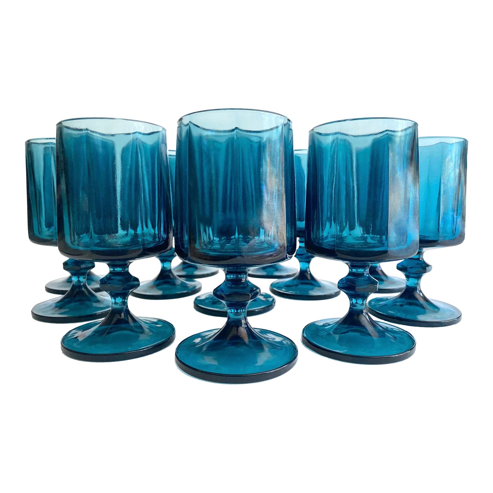 ミュージシャン TSB Goblet Glass ミュージシャン TSB Goblet Glass Vintage Mid Century Modern