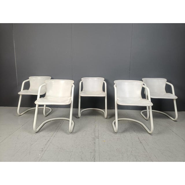 Vintage Dining Chairs from Metaform, 1970s, Set of 5 For Sale - Image 14 of 14