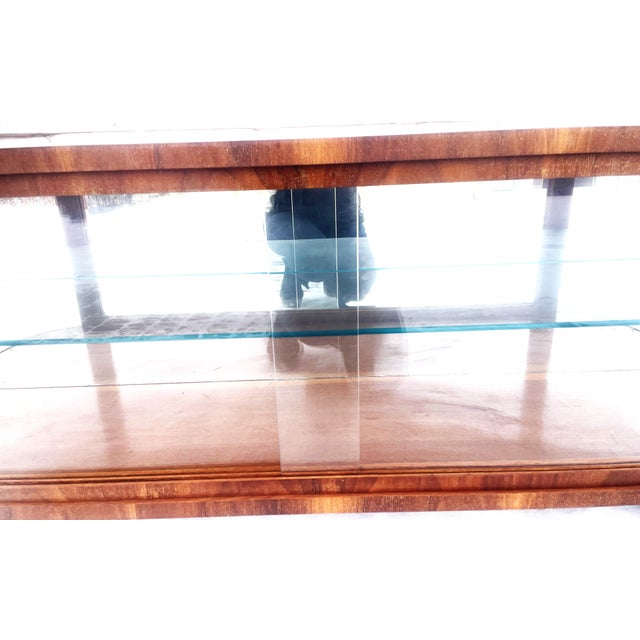 Mid-20th Century Display Case with Sliding Glass, 1962 For Sale - Image 4 of 14