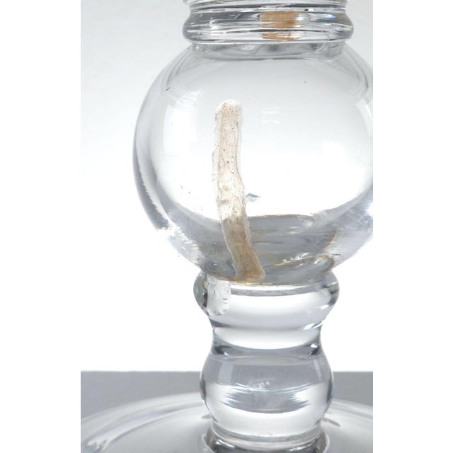 Crystal Vase on Pedestal, Circa 1890 For Sale In San Francisco - Image 6 of 10