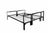 1970s Black Vanessa Double Bed by Tobia Scarpa for Gavina, Italy, 1970s For Sale - Image 5 of 6