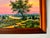 Vintage Impressionist Sunset Landscape Oil Painting, Signed For Sale In Miami - Image 6 of 12